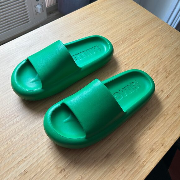 Simon Miller X Mango Platform Slides - Picture 1 of 5